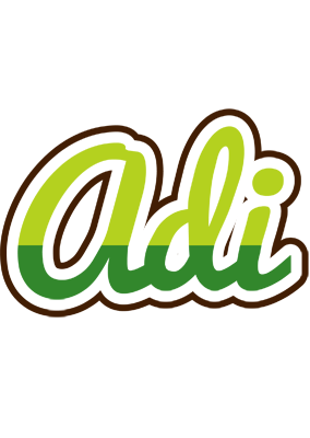 Adi golfing logo