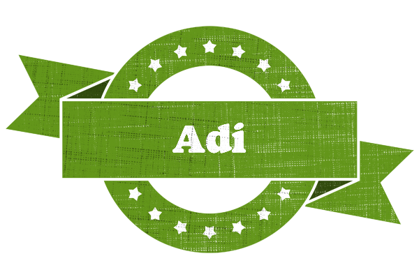 Adi natural logo