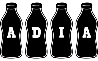 Adia bottle logo