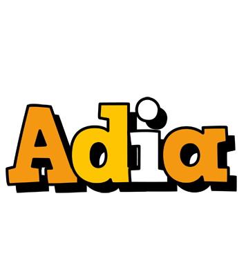 Adia cartoon logo