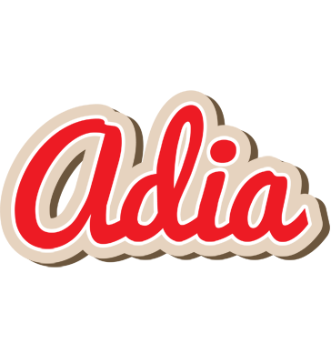 Adia chocolate logo