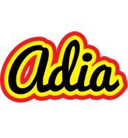 Adia flaming logo