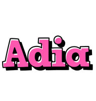 Adia girlish logo