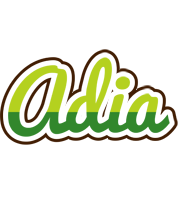 Adia golfing logo