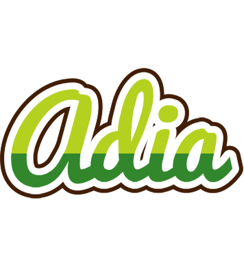 Adia golfing logo
