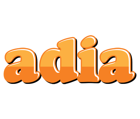 Adia orange logo
