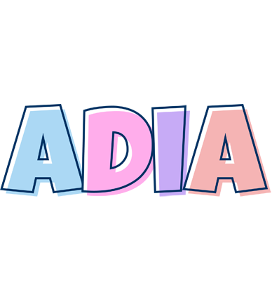 Adia pastel logo