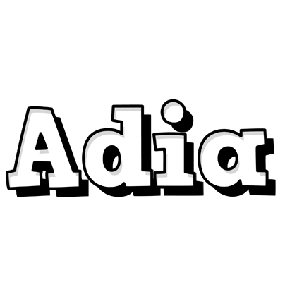 Adia snowing logo