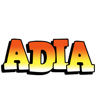 Adia sunset logo