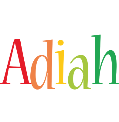 Adiah birthday logo