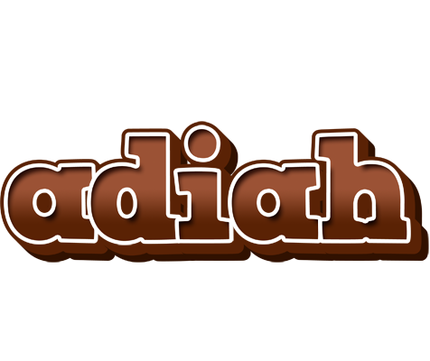 Adiah brownie logo