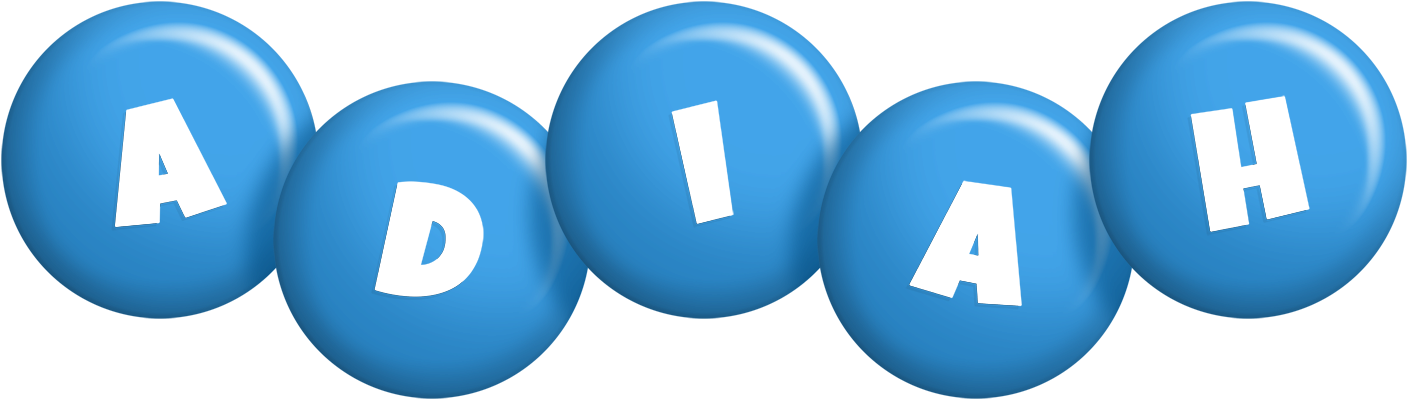 Adiah candy-blue logo