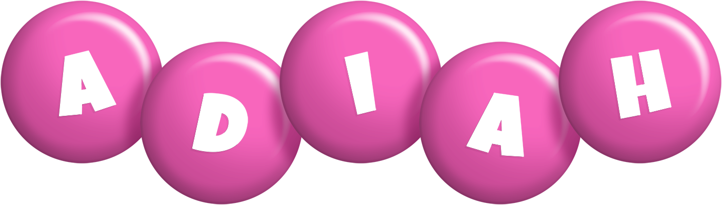 Adiah candy-pink logo