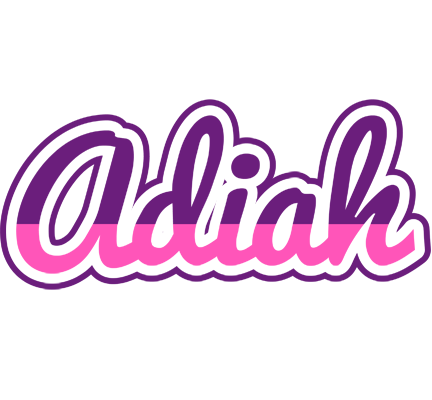 Adiah cheerful logo