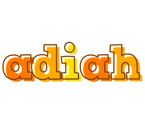 Adiah desert logo