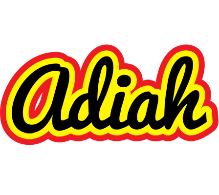 Adiah flaming logo