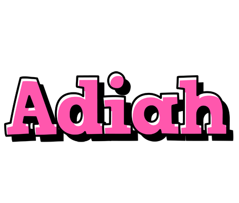 Adiah girlish logo