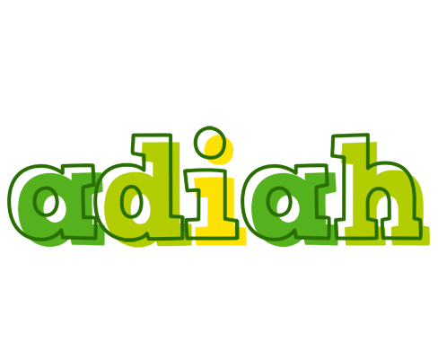 Adiah juice logo