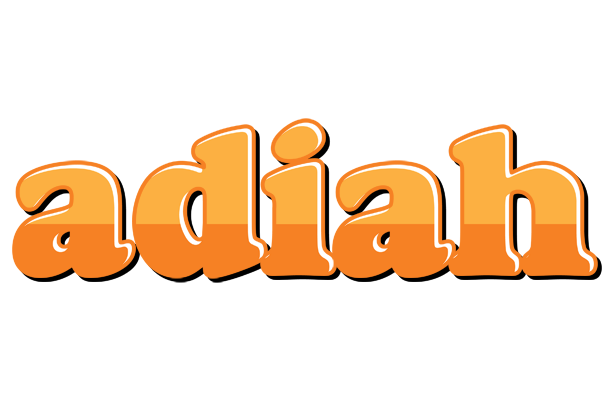 Adiah orange logo