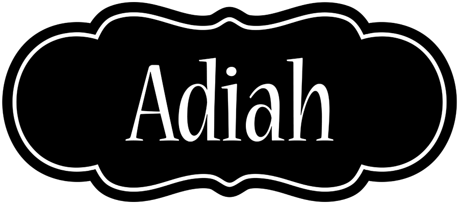 Adiah welcome logo