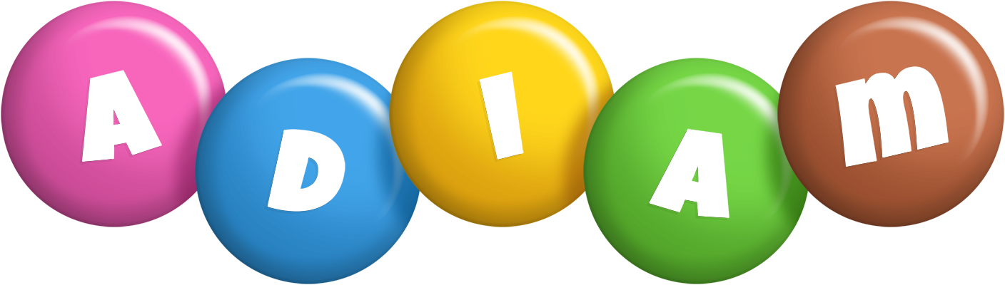 Adiam candy logo