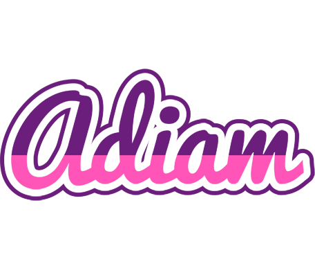 Adiam cheerful logo
