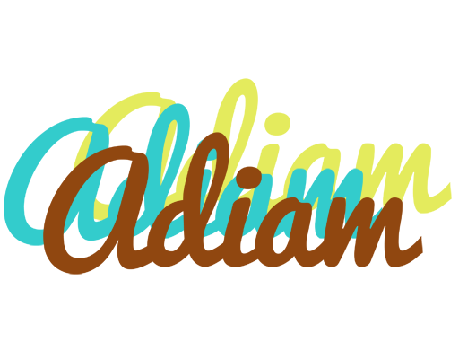 Adiam cupcake logo