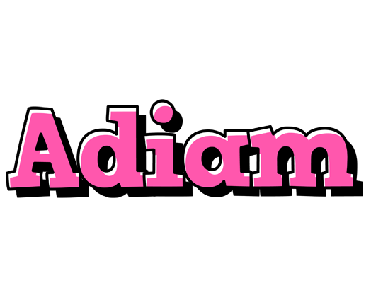 Adiam girlish logo