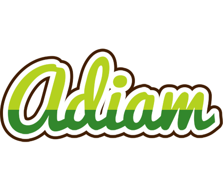 Adiam golfing logo