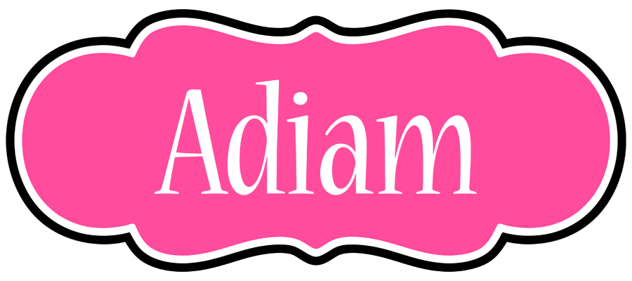 Adiam invitation logo