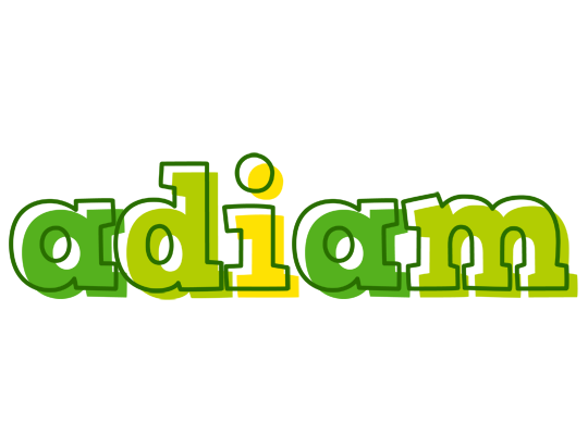 Adiam juice logo