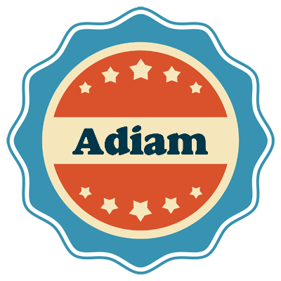 Adiam labels logo