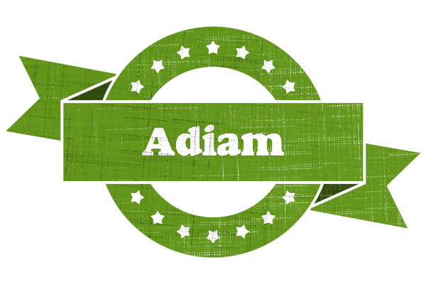 Adiam natural logo