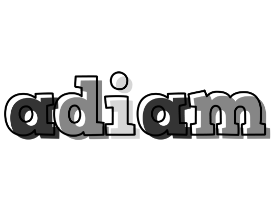 Adiam night logo