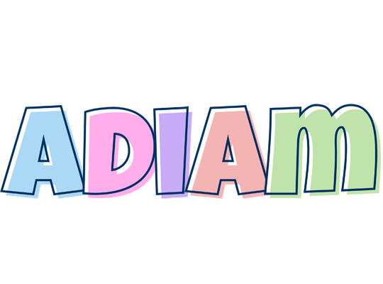 Adiam pastel logo