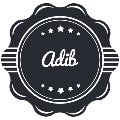 Adib badge logo