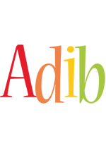 Adib birthday logo