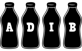 Adib bottle logo