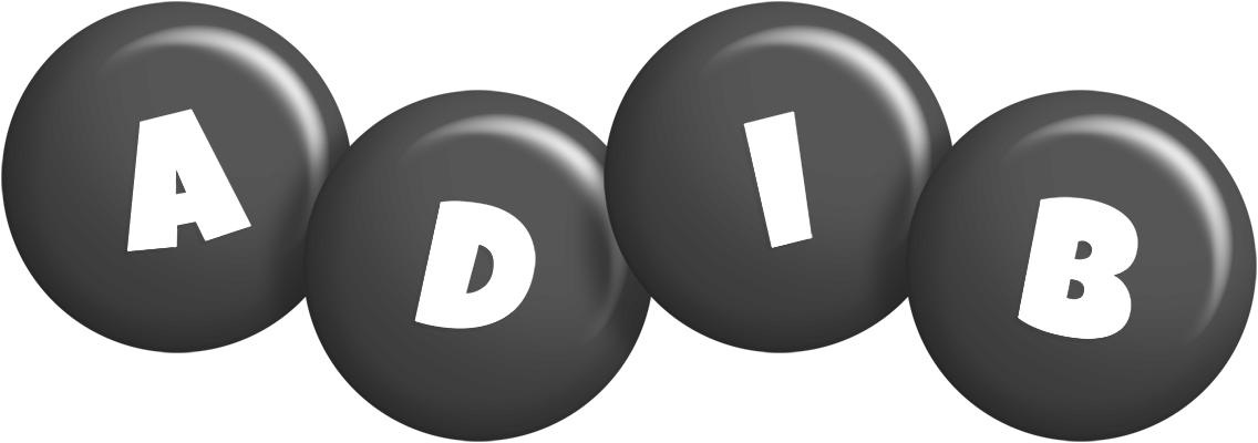 Adib candy-black logo