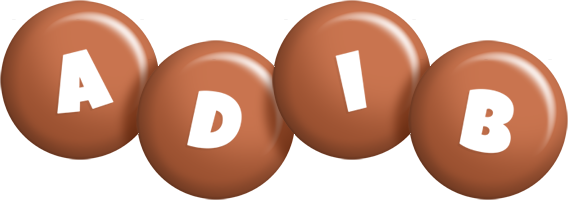 Adib candy-brown logo
