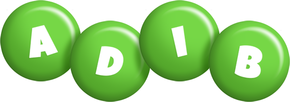 Adib candy-green logo