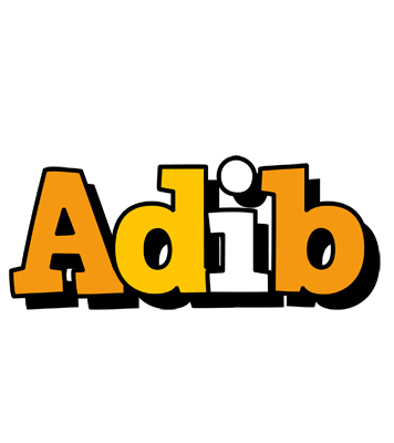 Adib cartoon logo