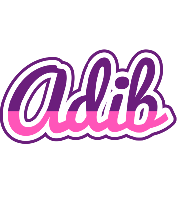 Adib cheerful logo