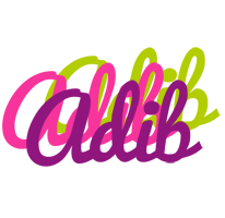 Adib flowers logo