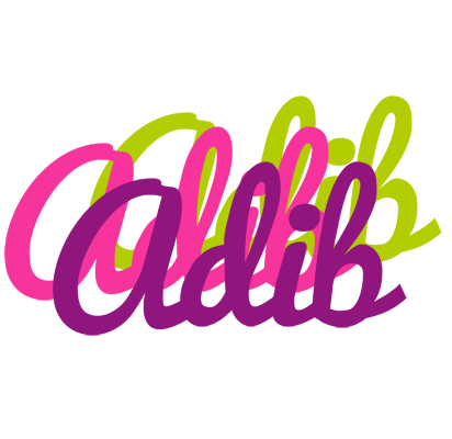 Adib flowers logo