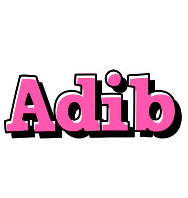 Adib girlish logo