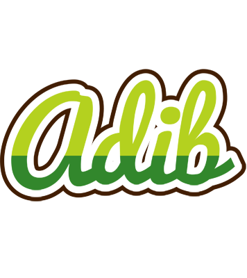 Adib golfing logo