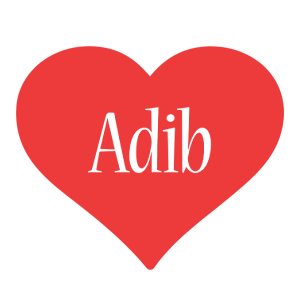 Adib love logo