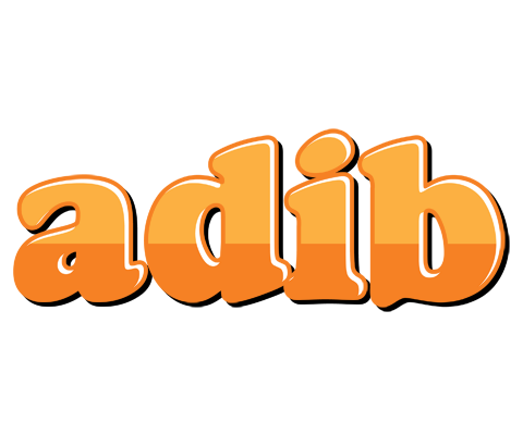 Adib orange logo