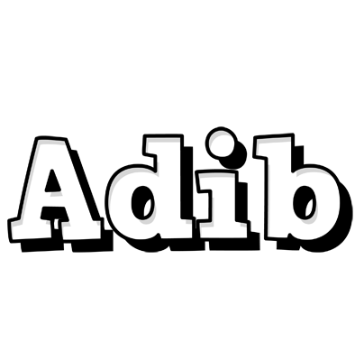 Adib snowing logo